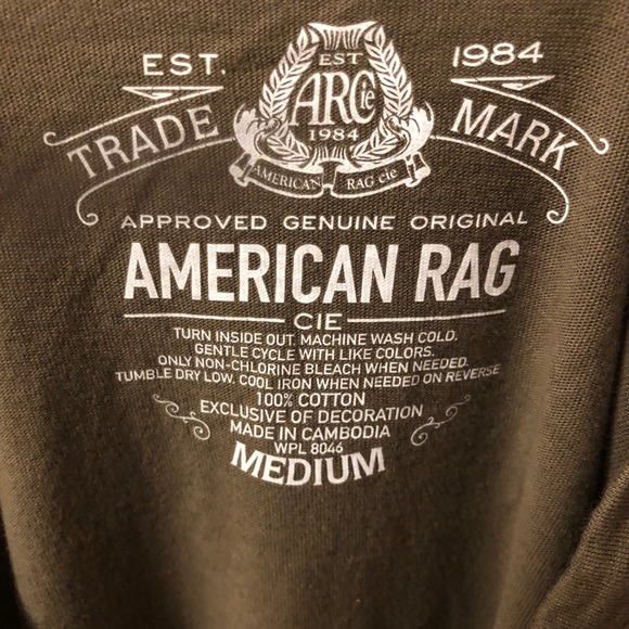 American Rag Tee - Picture 2 of 2